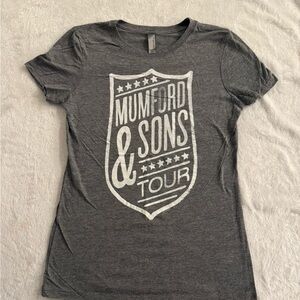 Mumford & Sons Gray Tee